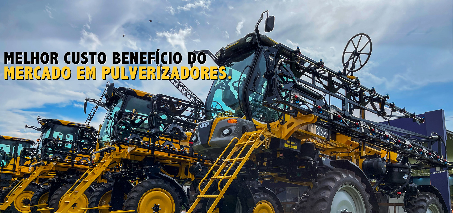 PULVERIZADORES KS - MELHOR CUSTO-BENEFÍCIO